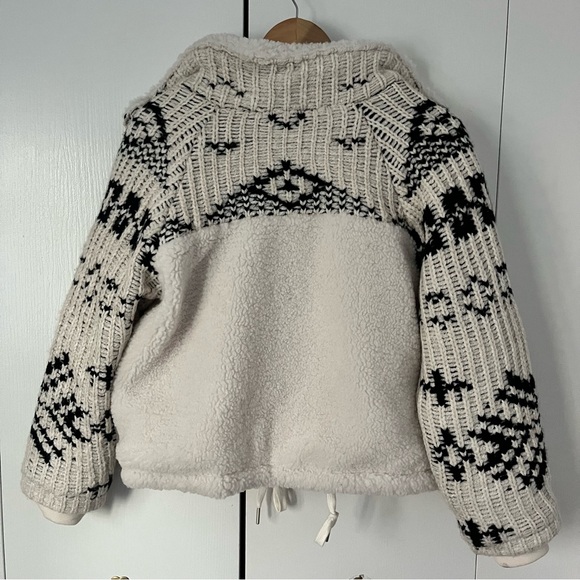 NEW Blank NYC Feeling Cozy Sherpa Sweater Jacket S - Picture 13 of 14